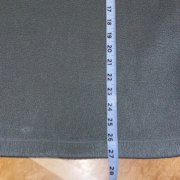 PINK Victoria's Secret Olive Green Fleece Pulls Hoodie Size Medium - Picture 8 of 11